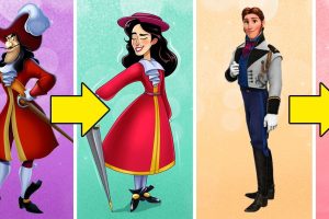 Hogyan nézne ki 13 gonosz férfi Disney-karakter, ha az ellenkező neműek lennének