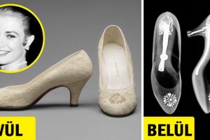 Grace Kelly esküvői cipőjének röntgenfelvétele egy kevéssé ismert tényt fedez fel a monacói hercegnőről