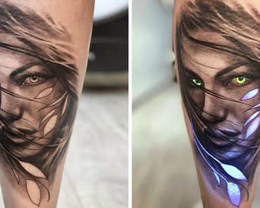 Egy művész sötétben világító tetoválásokat készít, és mi elképedünk a kreativitás szintjétől
