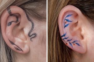20+ fül tetoválás, ami jobban néz ki, mint egy pár divatos fülbevaló