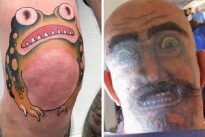 15+ tetoválás, amelyek annál viccesebbek, minél tovább nézed őket