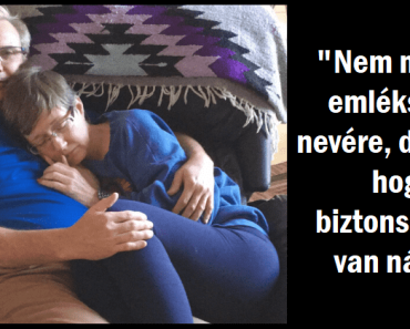 A férj a karjaiban tartja a feleségét, közel a szívéhez, akivel 34 éve házasságban él, miközben ő demenciával küzd