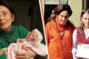 Az anya 66 évesen fogadta első gyermekét, és azóta a nyilvános elutasítással él együtt