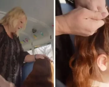 A buszsofőr minden reggel befonja a kislány haját, miután elvesztette az anyukáját