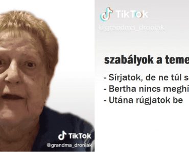 A 92 éves nagymama egy mulatságos listát oszt meg a temetésére vonatkozó szabályokról: „Bertha nincs meghívva!” A 92 éves nagymama egy mulatságos listát oszt meg a temetésére vonatkozó szabályokról: „Bertha nincs meghívva!”