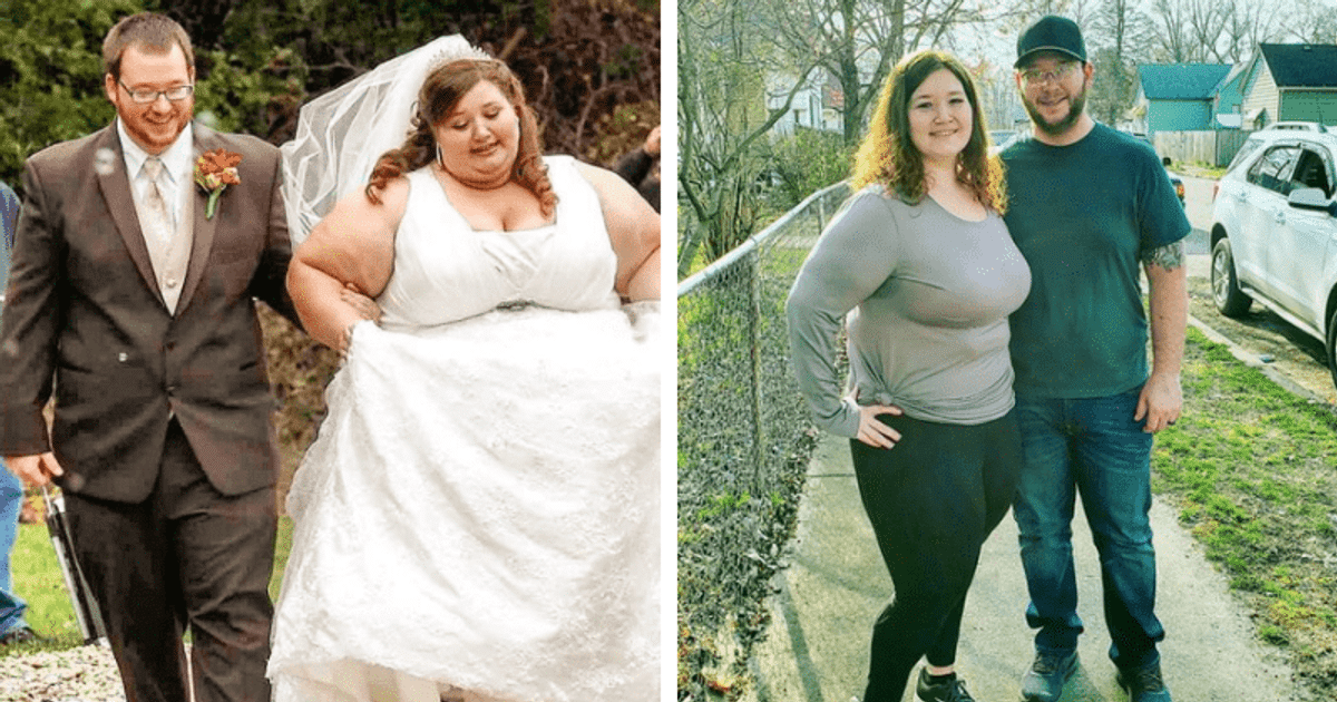 A pár támogatta egymást, hogy lefogyjanak 181 kilogrammot az inspiráló fogyókúra során