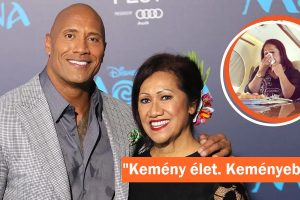 Dwayne Johnson megríkatta anyukáját azzal, hogy házat vett neki — gyerekkorában a megélhetésért küzdött