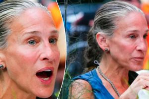 Sarah Jessica Parker smink nélküli fotója megmutatja igazi arcát, a színésznőt dicsérték, amiért megmutatta „ősz tincseit”