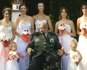 A haldokló apa megy, hogy az egyik lányát az oltárhoz kísérje, és mind a 7 lányát menyasszonyi ruhában látja.