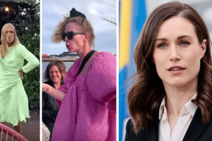 A nők videókat posztolnak magukról, amelyekben a finn miniszterelnök, Sanna Marin támogatására buliznak