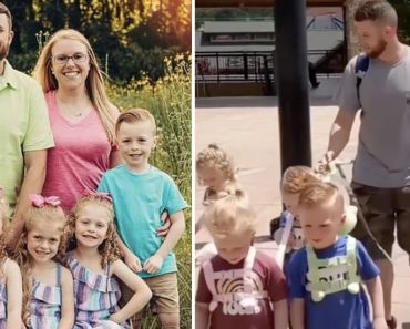 Az apát tömegesen megszégyenítik, amiért pórázt tett az 5 éves ötös ikrekre