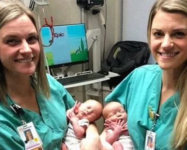 26 éves egypetéjű ikerpár ápolónők segítenek az egypetéjű ikerlányok szülésében