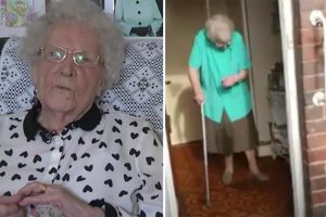 Szívmelengető gesztussal lepte meg a hulladékelszállító férfi a dédnagymamát a 100. születésnapján