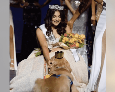 Epilepsziás tinédzsert koronázták meg a Miss Dallas Teen USA szépségversenyen, és a szolgálati kutyája is kap egy kis koronát