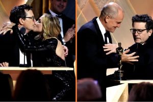 Michael J Fox érzelmes beszédben vallott szerelmet feleségének: Megcsókolta őt a tömeg előtt