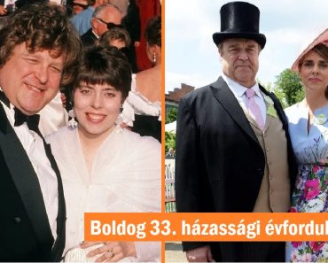 John Goodman 33. házassági évfordulóját ünnepli feleségével, aki egyszer megmentette őt, miután „remegőnek” nevezte