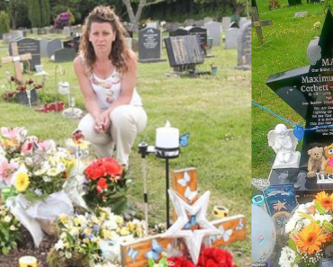 Az anya szíve megszakadt, miután a 4 éves elhunyt fia sírkövét figyelmeztetés nélkül eltávolították