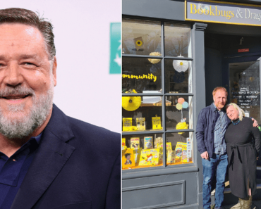 Russell Crowe meglepetés adománnyal biztosítja a kis könyvesbolt fennmaradását: „Nagyon segítőkész”