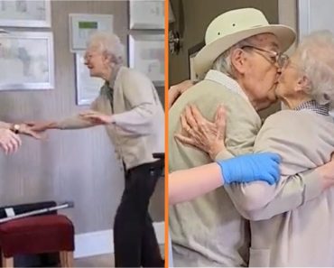 A férj meglepte a feleségét azzal, hogy beköltözik a gondozóházába, végül megcsókolja több hónapos különválás után