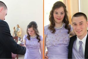 A középiskolás diák meghívja a Down-szindrómás lányt a szalagavatóra, hogy teljesítse gyermekkori ígéretét neki