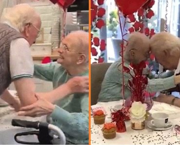 Az odaadó 91 éves feleség meglepi a 96 éves férjét azzal, hogy beköltözik a gondozó otthonába, miután külön kellett élniük