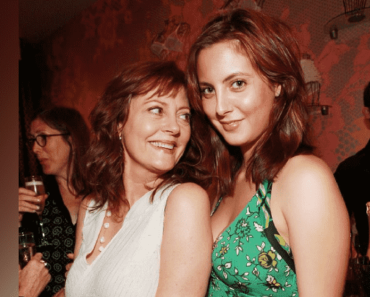 Susan Sarandon és lánya úgy néznek ki, mintha ikrek lennének | „Őrültnek” nevezték, amiért 39 évesen anya lett.