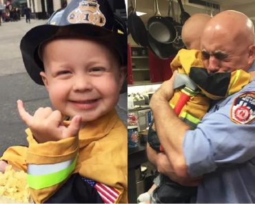Egy haldokló 3 éves kisfiú álma válik valóra, amikor az utolsó születésnapján tűzoltó lesz, mint az apja
