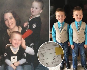 A pultosként dolgozó és hármas ikreket nevelő nagymama talál egy cetlit és 300 dollárt az asztalon.