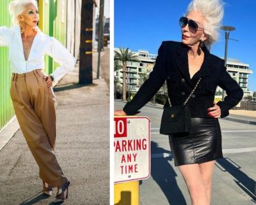 A 73 éves modell bebizonyítja, hogy a kor nem akadálya a stílusnak: „viselj, amit akarsz”