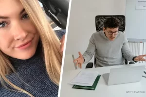 Egy nő új állásra jelentkezik: később rájön, hogy a saját munkahelye által feladott hirdetésről van szó.