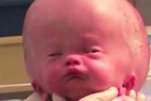 A baba hatalmasra duzzadt fejjel született – 20 hónappal később még az orvosok sem hisznek a gyógyulásban