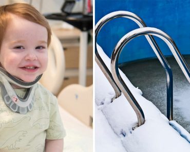 Holtan találták az 1 éves gyereket a befagyott medencében – három órával később az orvosok elképedtek, amikor a baba hangot adott ki