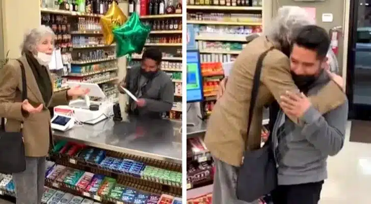 A 86 éves nő vett egy lottószelvényt, és ígéretet tett az eladónak, hogy részesedést kap, ha nyer