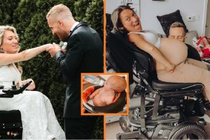 A férfit azzal vádolják, hogy csak a pénzért van együtt a fogyatékkal élő nővel — Elveszi feleségül és megmutatják a fiukat