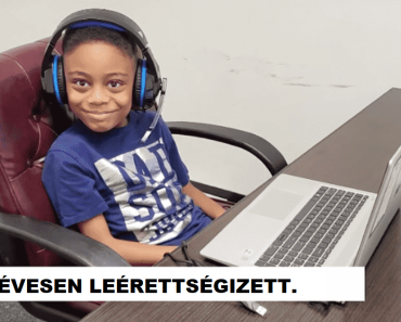 A csodagyerek 9 évesen leérettségizik. Már arról álmodik, hogy asztrofizikus lesz.