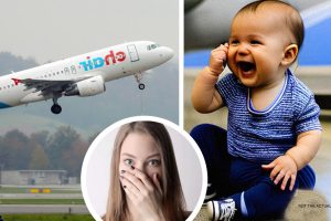Visszafordulásra kényszerült egy repülőgép, mert egy anya a repülőtéren felejtette a csecsemőjét