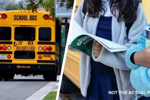 Az iskolabusz sofőrje üzenetet ír két kis utas szüleinek: „Az Önök gyermekei csodálatosak”
