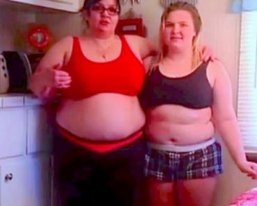 A túlsúlyos anya és lánya vállalta a fogyókúrás kihívást – 100 nappal később felismerhetetlenek lettek