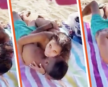 A 3 gyermekes anya rajtakapta férjét egy másik nővel a strandon: „Mit csinálsz?”