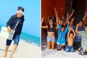 A 11 éves fiú a megaláztatás után is folytatja a vízárusítást az utcán – végül házat vásárol a családjának