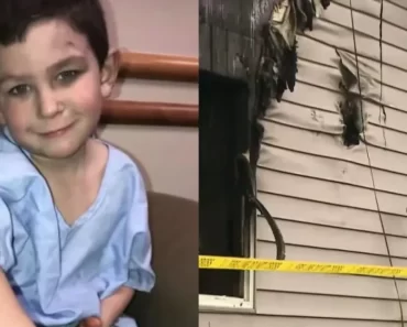 Az 5 éves fiú megmentette a húgát a háztűzből – és rögtön visszament a kutyájáért is