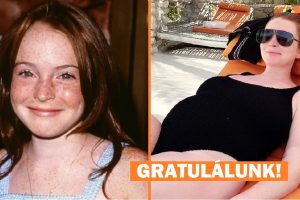 Lindsay Lohan 37 évesen köszönti első gyermekét férjétől, akivel titokban házasodott össze: „Áldottak vagyunk”