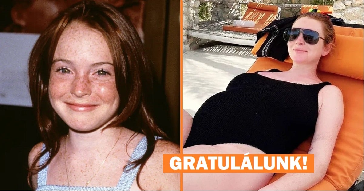 Lindsay Lohan 37 évesen köszönti első gyermekét férjétől, akivel titokban házasodott össze: „Áldottak vagyunk”