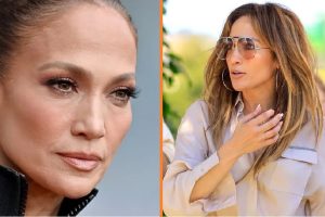 „Ez túl sok”: Jennifer Lopez kritizálták, hogy csipke fehérneműben mutatja meg homokóra alakját az 54. születésnapja után
