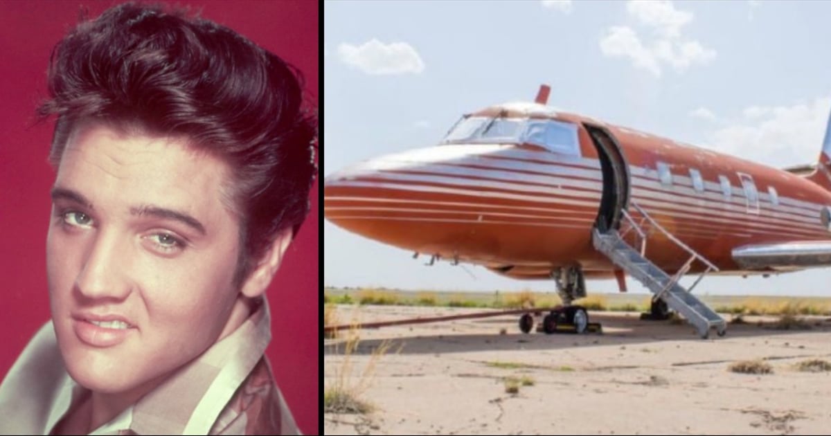 Elvis Presley 1962-es magánrepülőgépe eladó – az érintetlen belső tér egyszerűen fantasztikus