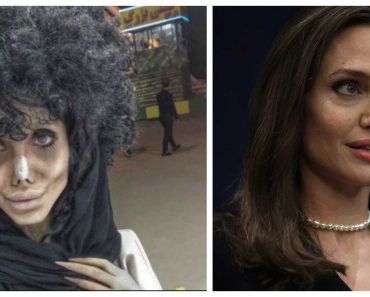 A „zombi” Angelina Jolie hasonmása végre megmutatja valódi arcát az egymás melletti fotókon A „zombi” Angelina Jolie hasonmása végre megmutatja valódi arcát az egymás melletti fotókon