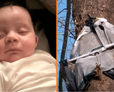 A tornádó által felkapott 4 hónapos csecsemőt egy fán fekve találták meg a szakadó esőben