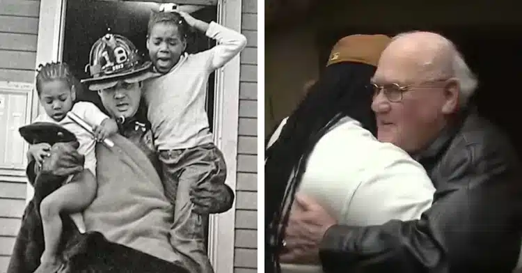 Egy tűzoltó mentette meg ezt a férfit és a nővérét 45 évvel ezelőtt. Most újra találkoztak.