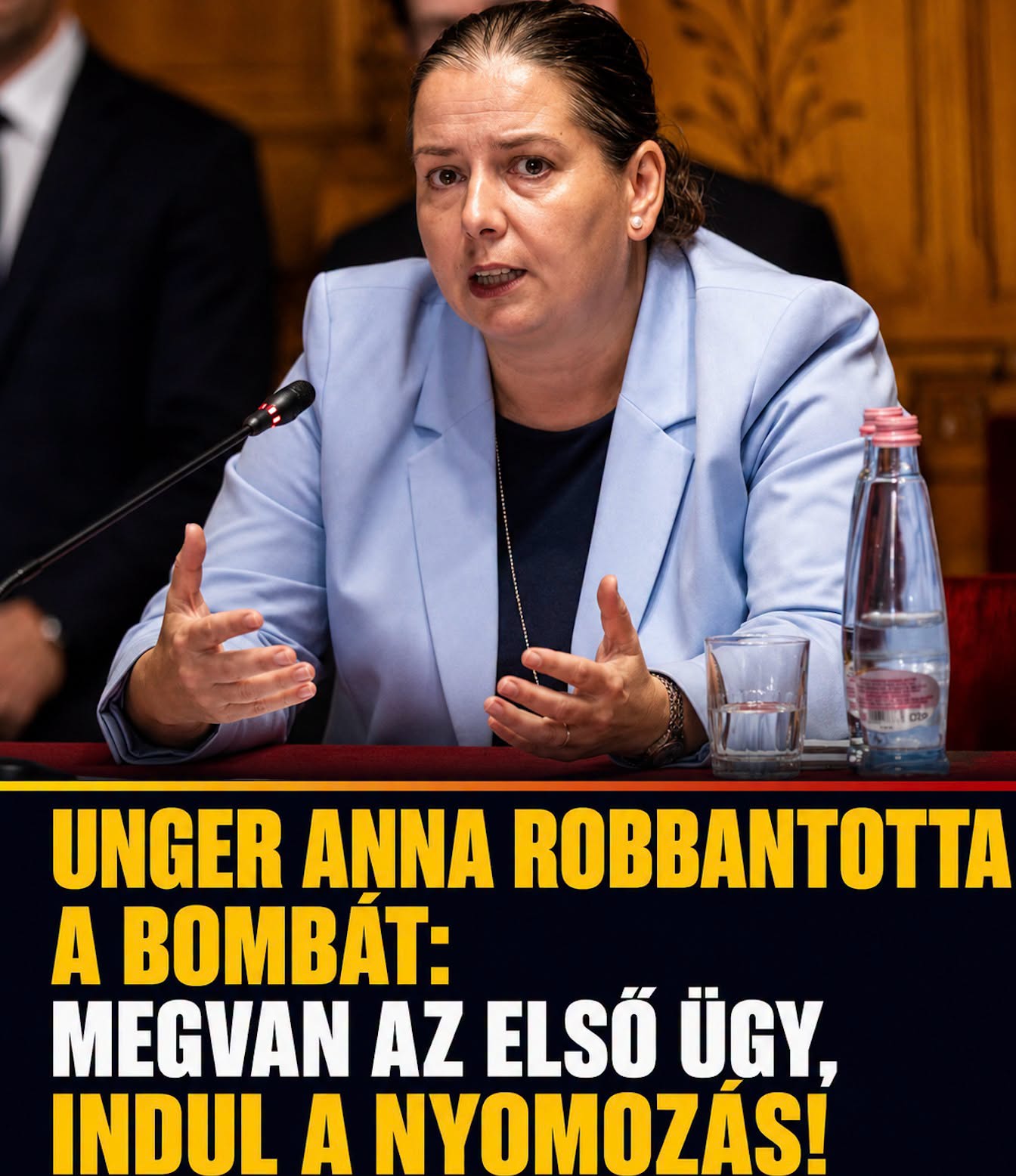 Unger Anna robbantotta a bombát: Megvan az első ügy, indul a nyomozás!